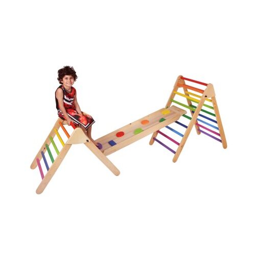 Woody Fashion stairs parkour igračka Cene