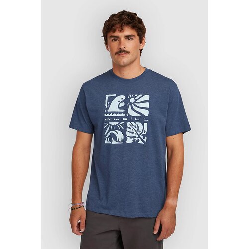 O&amp;#039;neill Melange Front Print T-shirt english evening Slike