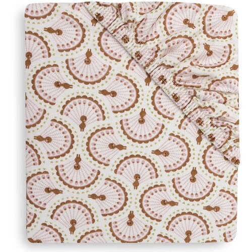 Jollein plahta za dječji krevetić 60x120 soft plumes Slike