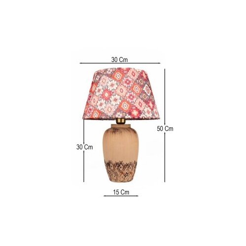 Opviq Stona lampa BK076, Šarena Cene