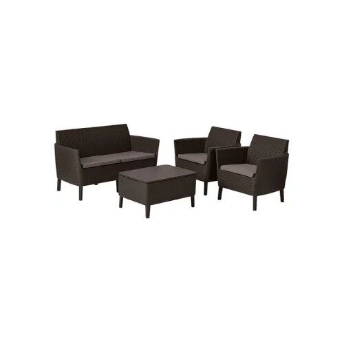  Ba&amp;scaron;tenski set Salemo braon CU 258966 Slike