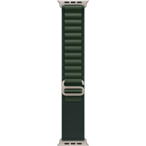 Apple 49mm Dark Green Alpine Loop - Small - Natural Titanium Finish Cijene