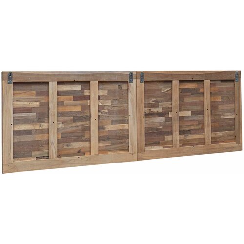  Uzglavlje Zidne Prirodna 180 cm Čvrsto teak drvo Slike