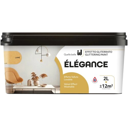 id elegance notranja barva lame žamet z ble&scaron;čicami 2 l Cene