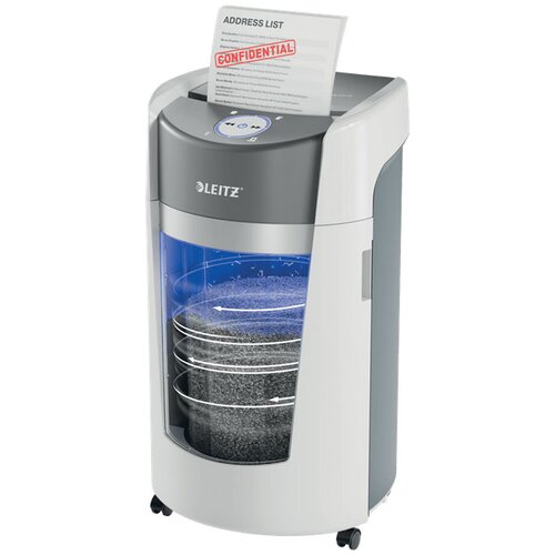 Leitz IQ OptiMax Home Office 225 Micro Cut Paper Shredder Security P5 15L - White Cijene