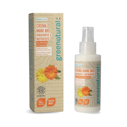 Greenatural Krema za roke Aloe Vera in ognjič Cene