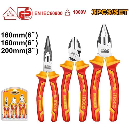 Ingco Set izolovanih kle&amp;scaron;ta 3/1 HIKPS28318 SUPER Slike