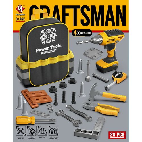  Set alata s ruksakom Craftsman - narančasti Cene
