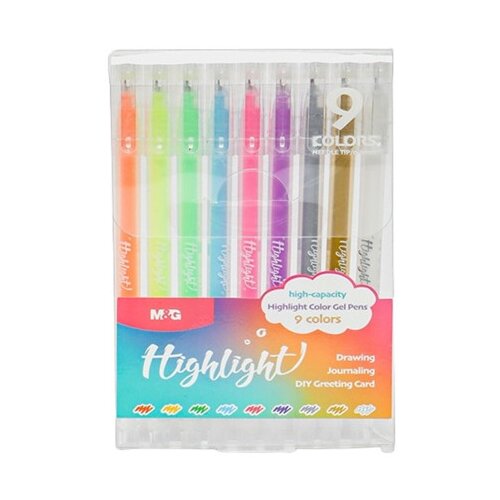 M&G Olovka gel 0.6mm s poklopcem set 9/1 AGPY5572 Cijene