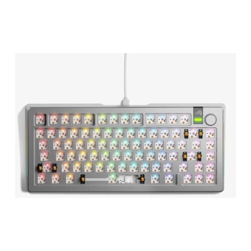 Glorious Gaming GMMK 3 PRO 75% Barebones Wired Silver - US Cijene
