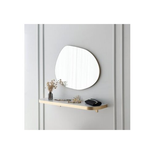 Woody Fashion Ogledalo Gusto, 75x55cm, Zlatno Slike