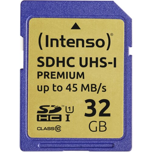 Intenso SDHC Card 32GB Class 10 UHS-I Premium Slike