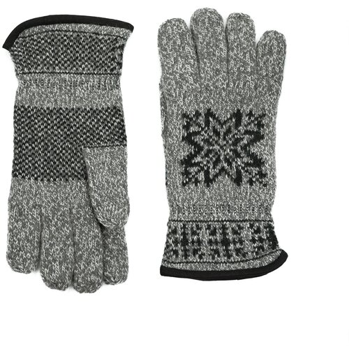 Art of Polo Man&amp;#039;s Gloves Rk23463-1 Black/Light Grey Slike