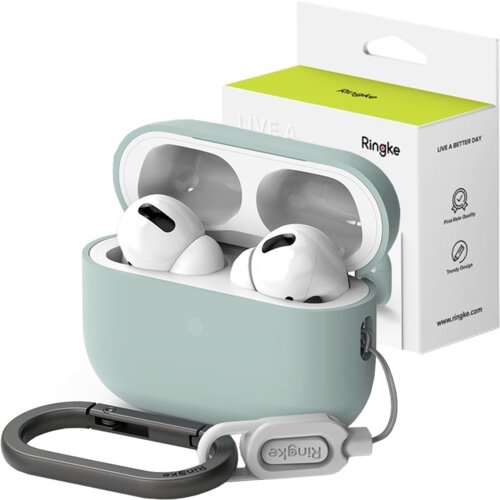 Ringke SILIKONSKI OVITEK ZA APPLE AIRPODS PRO 1/2 SEAFOAM PROTECTIVE, (22006243) Slike