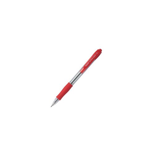 Pilot hemijska olovka super grip f crvena Slike