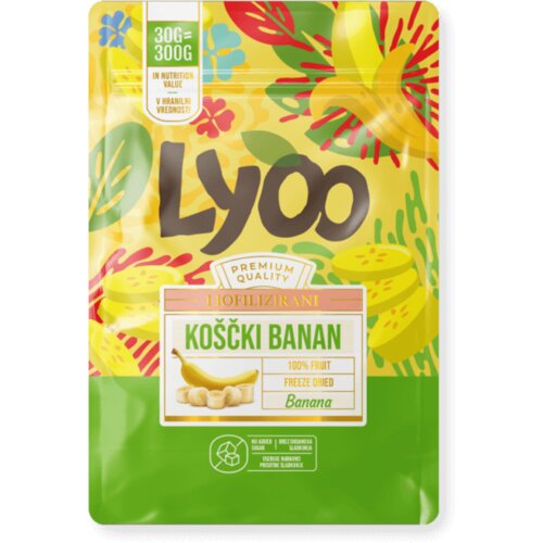  Komadići banana - 30 g Cijene