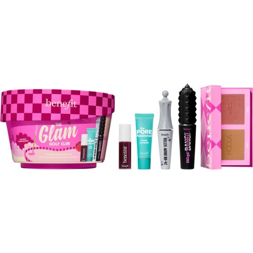 Benefit The Glam Golf Club Your Iconic Bestellers Christmas Beauty Set poklon set za žene Slike