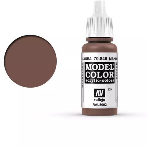 Vallejo Model Color 139 rjava mahagonije (Mahogany Brown) (846) - 17 ml Cene