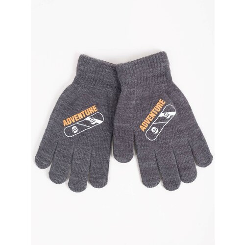 Yoclub Kids's Gloves RED-0012C-AA5A-029 Cene