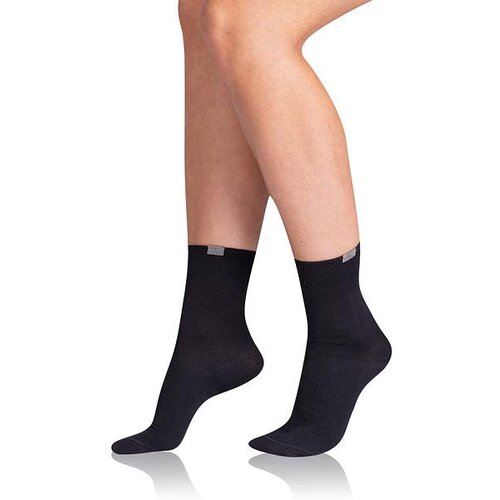 Bellinda COTTON CLASSIC SOCKS - Ladies Socks - Black Slike