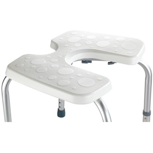 Wenko Bel stolček za prho Hygienic Stool White, 53 x 46 cm Slike