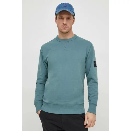 Calvin Klein Jeans Bombažen pulover moška