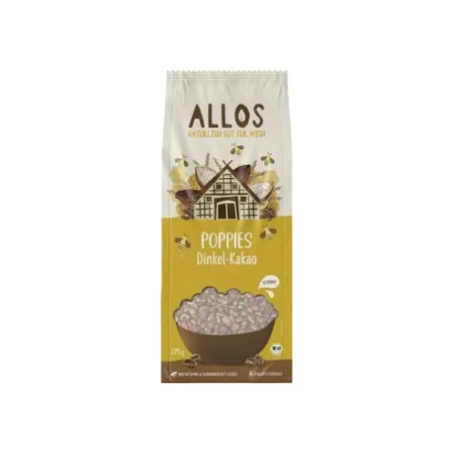 Allos Bio Poppies od pira i kakaa - 275 g Cene