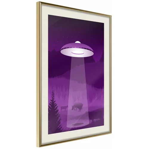  Poster - Flying Saucer 20x30