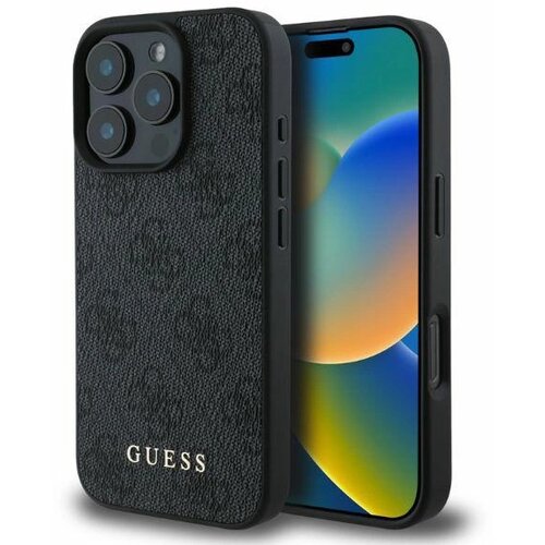 Guess OVITEK 4G CLASSIC CASE ZA IPHONE 16 PRO MAX ČRN, (21898801) Cene
