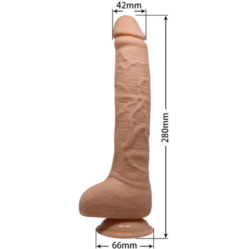  Super realistični penis sa vibracijom i vakum postoljem  BW 8038Z Cene