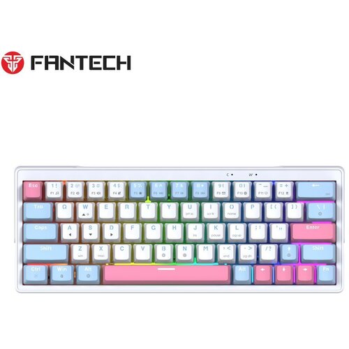 Fantech tastatura mehanička gaming MK611 atom x63 ame bela (rosie switch) Cene
