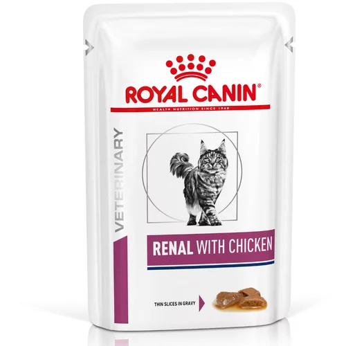 Royal Canin Veterinary Feline Renal - Piščanec 12 x 85 g