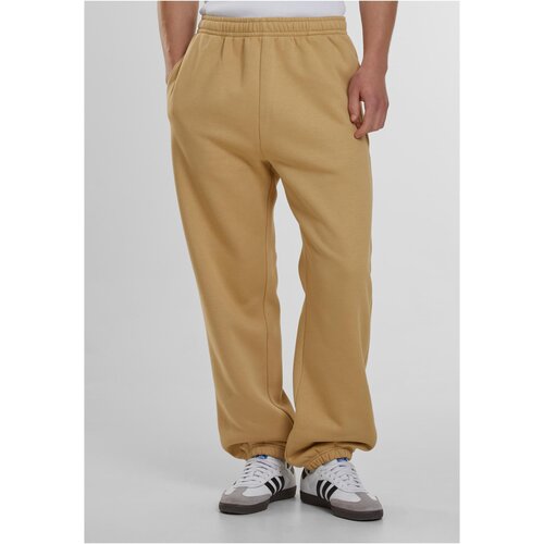 Urban Classics Men&amp;#039;s basic sweatpants Fluffy beige Slike