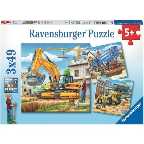 Ravensburger 3x49 delna sestavljanka Velika delovna vozila 092260 Cene