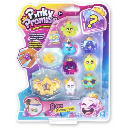 Pinky Promise set 8 figurica Gemmy Friends