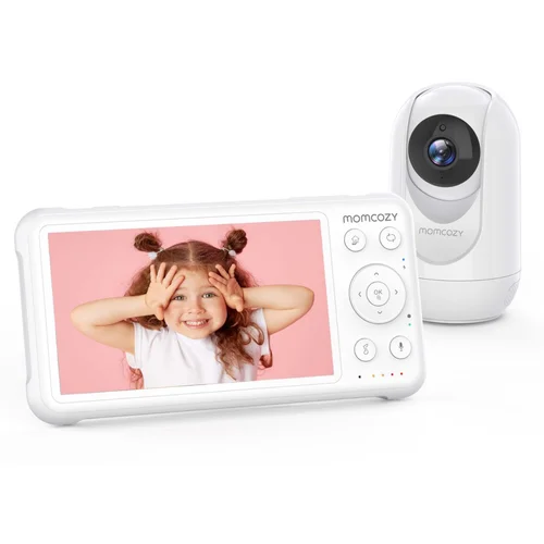 Momcozy BM01 Video Baby monitor 5 inca, BM007-WH12BA-A