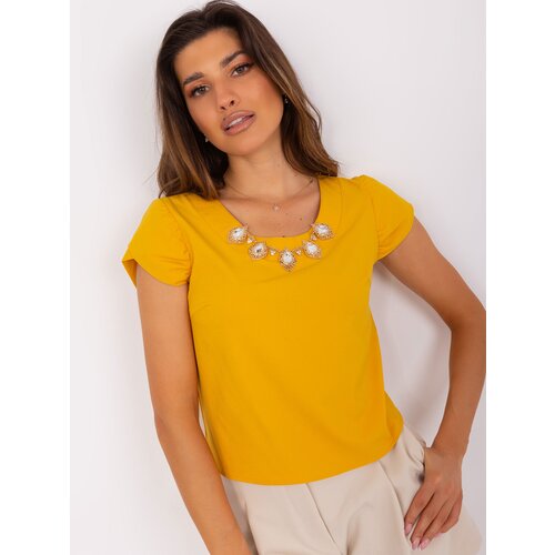 LAKERTA Blouse-LK-BZ-505783-2.01P-dark yellow Cijene