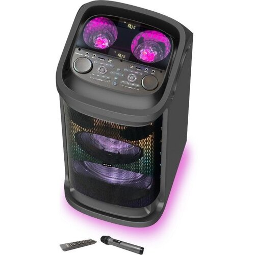 Akai karaoke 600WRMS, Disco Kugla, baterija, FM, USB, bež mikrofonDJ-Y9L, (4905192534493) Cijene
