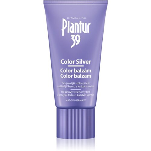 Plantur 39 phyto-coffein color silver balm fito-kofeinski balzam za blond in sive odtenke las 150 ml za ženske Slike
