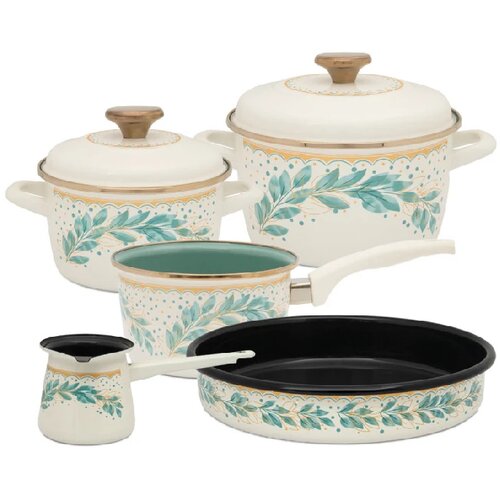 Metalac SET EMAJLIRANIH POSUDA IMPERIAL 5/1 GREEN LINE Cijene