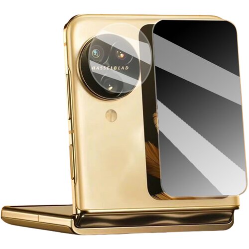 INF Kaljeno steklo za majhen zaslon za serijo OPPO Find N - Kaljeno steklo za zasebnost OPPO Find N2 Flip, (22064340) Slike