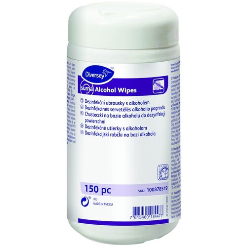 Diversey Suma Alkohol maramice, 150 komada Slike