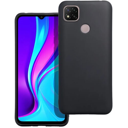  Gumijasti / gel etui Matte za Xiaomi Redmi 9C - črni Cene