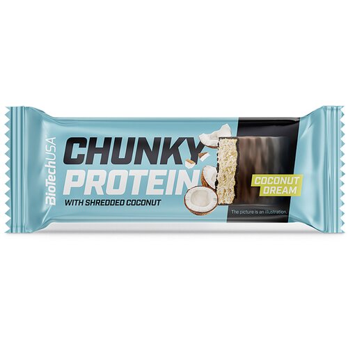 BioTech USA Chunky Protein Bar 50g kokos Cene