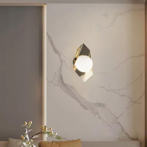 Toolight Zidni svijećnjak APP1411-W BLACK GOLD Slike