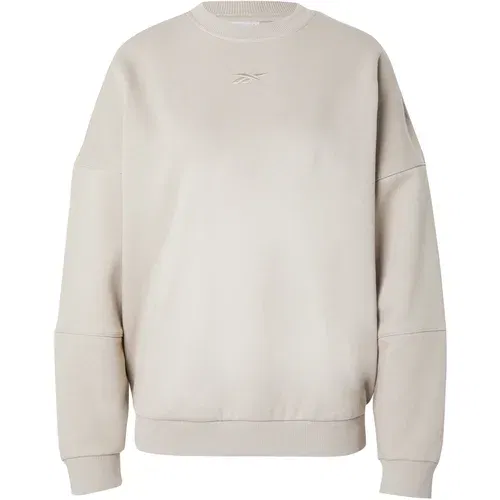 Reebok Sportska sweater majica 'LUX' bež siva