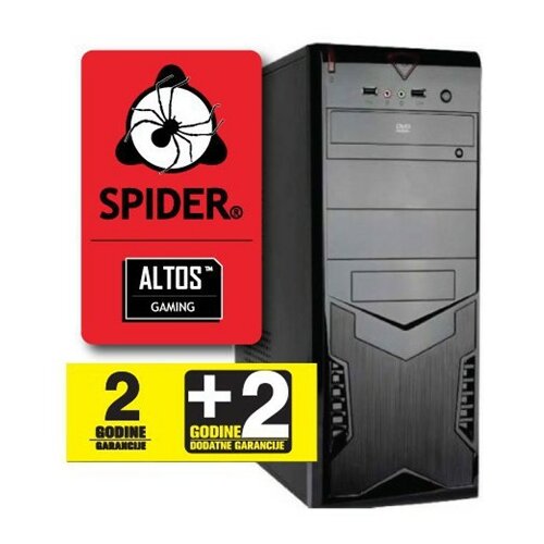 Altos Spider, Intel Celeron Quad Core/4GB/1000GB/Nvidia GT730/DVD računar Slike