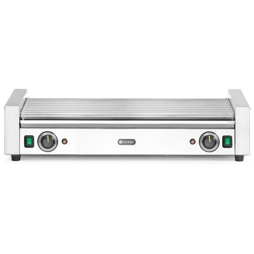 Hendi Ro&scaron;tilj sa valjcima za kobasice XL - 2 zone, 14 valjaka, Srebrna, 220-240V/2000W, 732x590x(H)168mm Cene