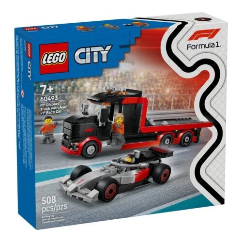 Lego city formula 1 f1 display truck with audi f1 race car ( LE60493 ) Cene
