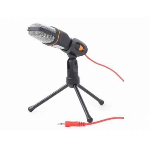 Gembird mikrofon sa tripodom 3,5mm black Cene